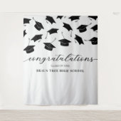 学校同窓会 卒業バナー タペストリー (正面)