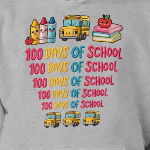 学校名で100日目をお祝いしよう