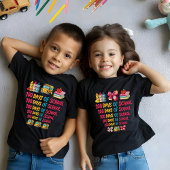 学校名で100日目をお祝いしよう トライブレンドTシャツ