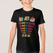 学校名で100日目をお祝いしよう トライブレンドTシャツ (正面)