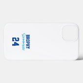 学校名スポーツ年水泳スポーツおもしろい Case-Mate iPhoneケース (裏面 (横))