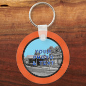 学校名、写真、年次クラスの懇親会キーホルダー キーホルダー (裏面)