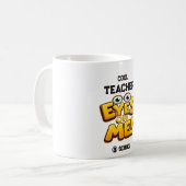 学校向けのカスタムフォト教師ギフト コーヒーマグカップ (正面左)
