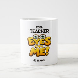 学校向けのカスタムフォト教師ギフト ジャンボコーヒーマグカップ