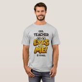 学校向けのカスタムフォト教師ギフト Tシャツ (正面フル)