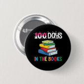 学校図書館司書のための読書100日チャレンジ 缶バッジ (正面&裏面)