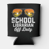 学校図書館司書の退勤 最終登校日 缶クーラー (正面)