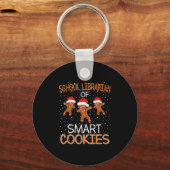 学校図書館員マートCookieクリスマスプレゼント キーホルダー (正面)