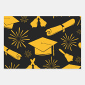 学校大学卒業テーマ  ラッピングペーパーシート (正面2)