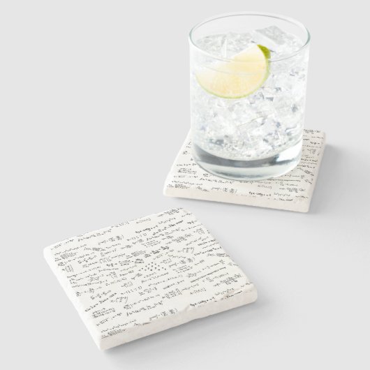 学校大学等式の数式 ストーンコースター (横)