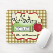 学校媒体の専門家のマウスパッド マウスパッド (マウス)