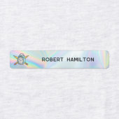 学校子供の防水ホログラフィッククロックモチーフ ラベル (デザイン1)