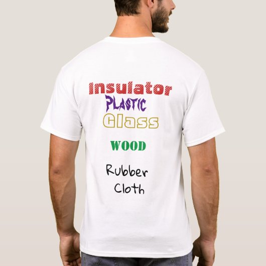 学校学習Tシャツ Tシャツ (裏面)