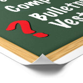 学校安全用品チェックリスト ポスター (角)