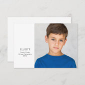 学校年記念フォトカード (正面/裏面)