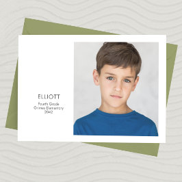 学校年記念フォトカード