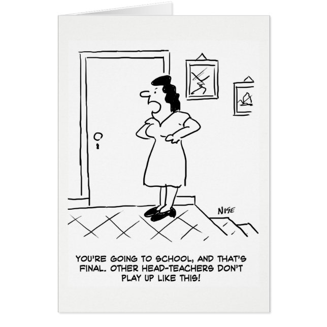 学校得へ行くためだ。あなたは頭先生 (正面)