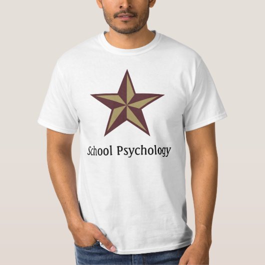 学校心理学の価値Tシャツ Tシャツ (正面)