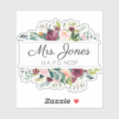 学校心理学ギフト シール (シート)