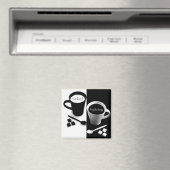 学校心理学コーヒーマグネット マグネット (インサイチュ (食洗機))