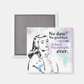 学校心理学データユーモア磁石 マグネット (正面/裏面)