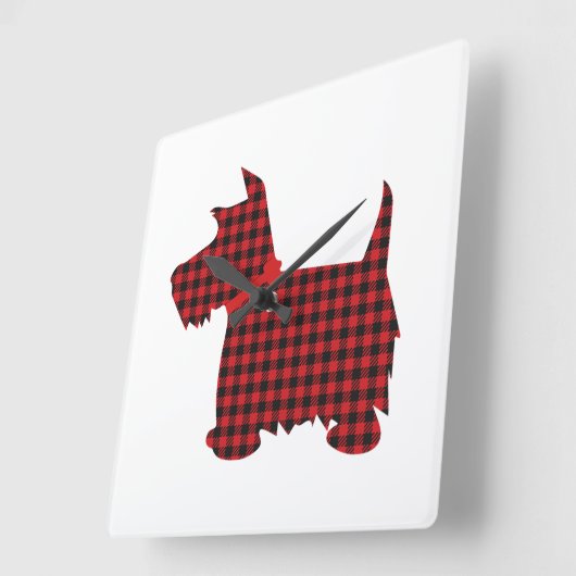 学校心理学者おもしろい役職誕生日Worke スクエア壁時計 (傾斜)