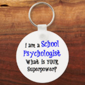 学校心理学者 キーホルダー (正面)