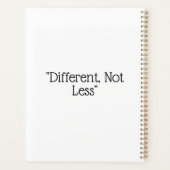 学校心理学者 プランナー手帳 (裏面)