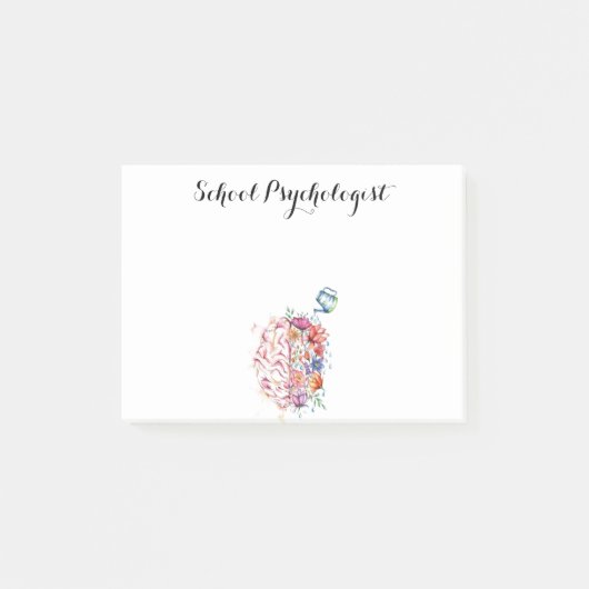 学校心理学者  ポストイット (正面)