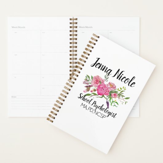 学校心理学 プランナー手帳 (ディスプレー)