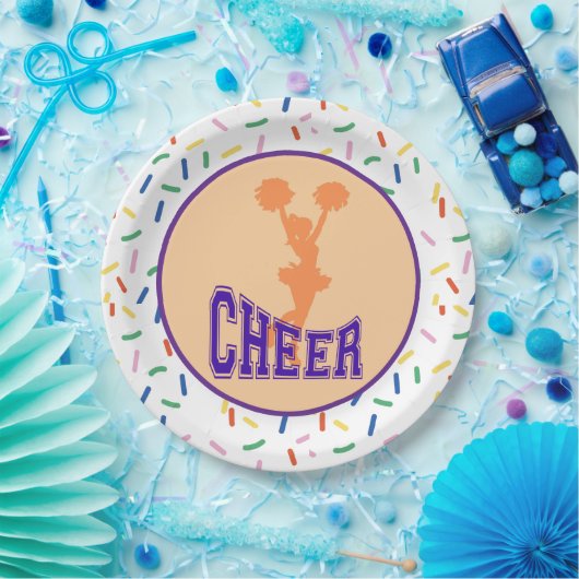 学校応援長 ペーパープレート (パーティー)