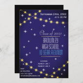 学校懇親会の招待 招待状 (正面/裏面)