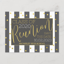 学校懇親会デザイン招待状はがき ポストカード