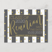 学校懇親会デザイン招待状はがき ポストカード (正面)