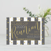 学校懇親会デザイン 招待状 (スタンド正面)