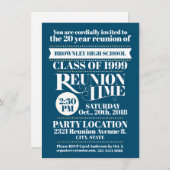 学校懇親会デザイン。招待 招待状 (正面/裏面)