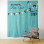 学校懇親会フォトブース背景 タペストリー (インサイチュ)