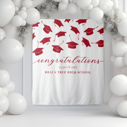 学校懇親会卒業バナー タペストリー