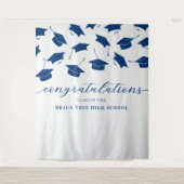 学校懇親会卒業バナー タペストリー (正面)