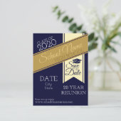 学校懇親会招待状はがき ポストカード (スタンド正面)