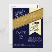 学校懇親会招待状はがき ポストカード (正面/裏面)