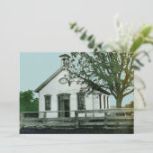 学校招待状小学校遊イベント 招待状 (スタンド正面)