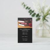 学校教師の名刺 名刺 (スタンド正面)