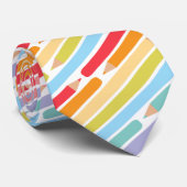 学校教師の感謝によって着色される鉛筆 ネクタイ (ロール)