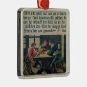 学校教師 メタルオーナメント (右)