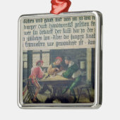 学校教師 メタルオーナメント (左)