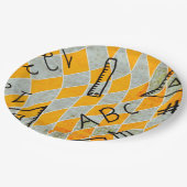 学校教育紙とパーティープレート ペーパープレート (アングル)