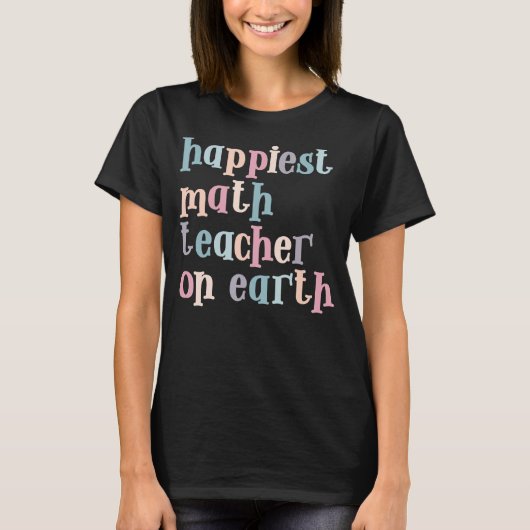 学校数学先生数学2 Tシャツ (正面)