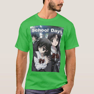 学校日アニメ Tシャツ