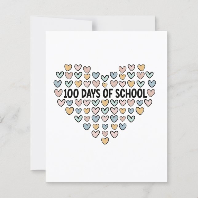 💖学校日デザイン100 (正面)